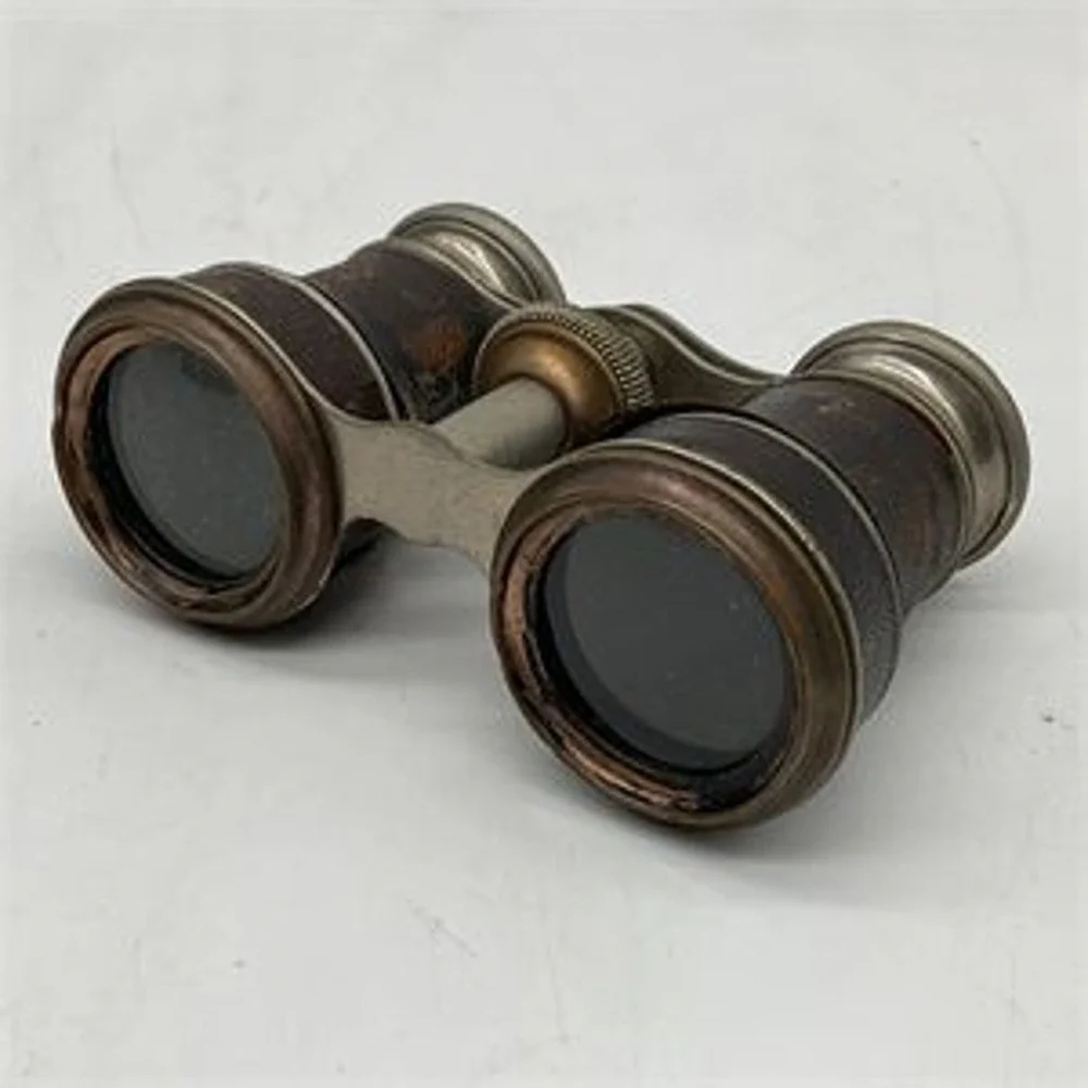 2 Binolux 7x35, Selsi 16x50 Binoculars & Lamier Fab Paris Opera Glasses | Cases